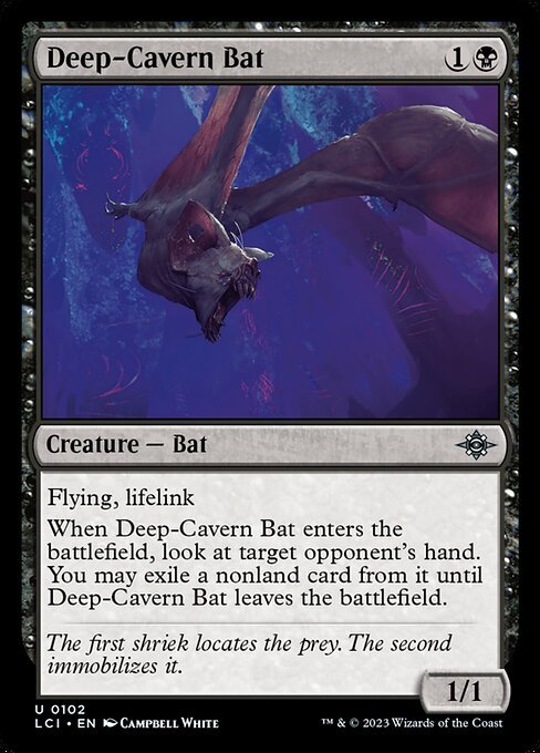 Deep Cavern Bat